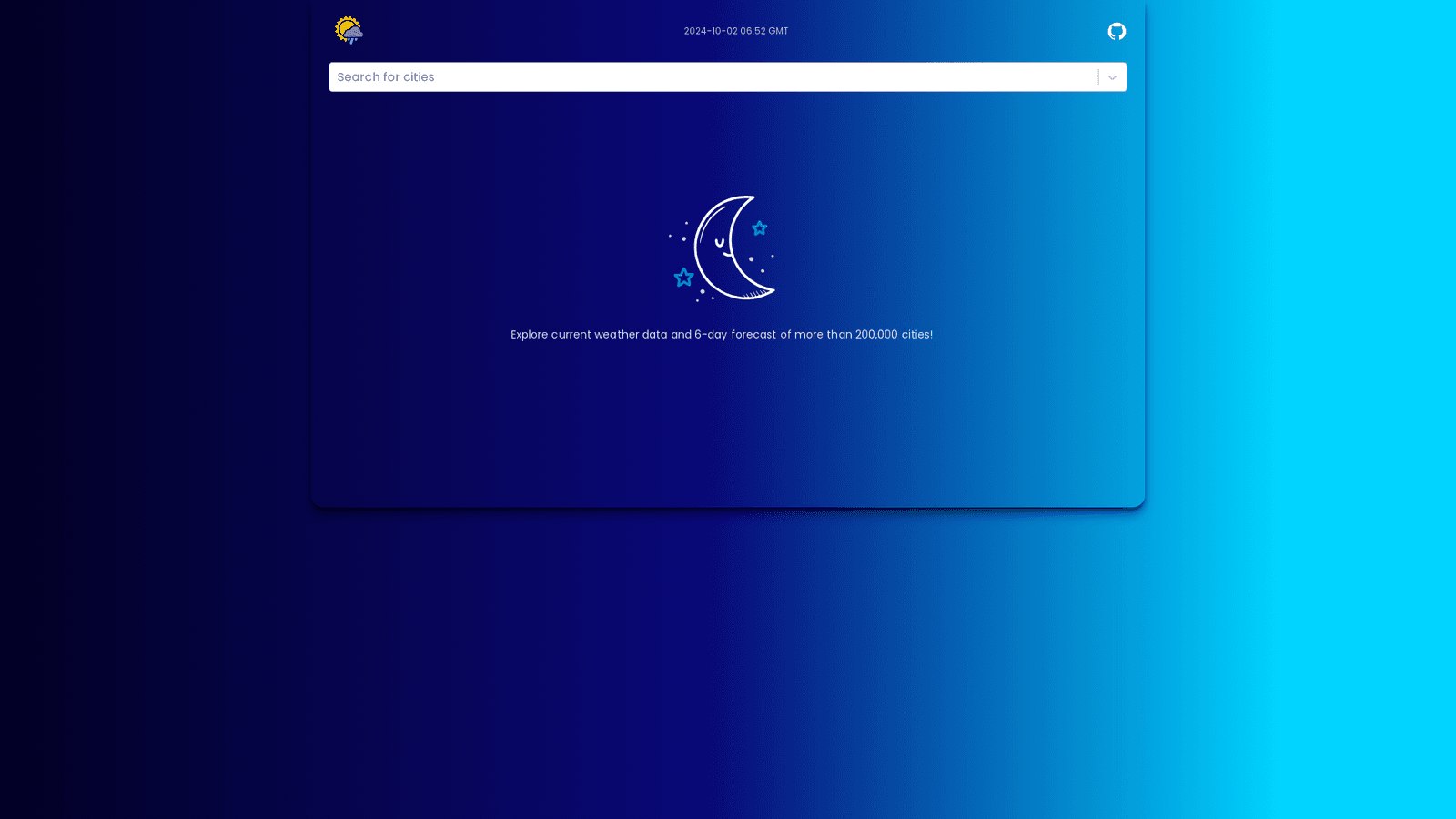 Responsive React Weather Forecast APP